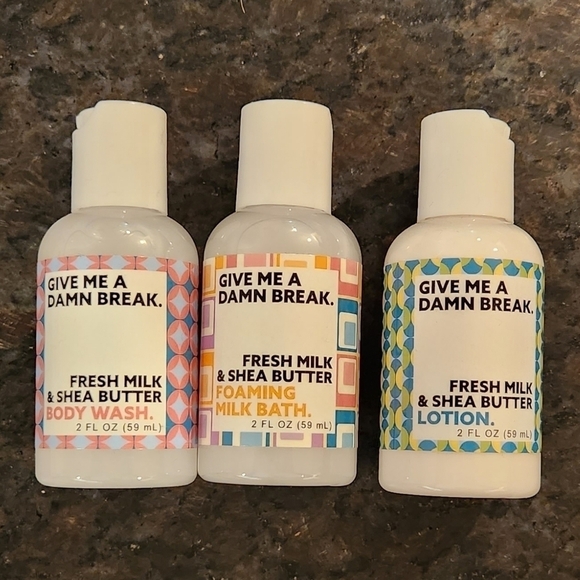 "Give Me a Damn Break" Bath Gift Set - Picture 3 of 7